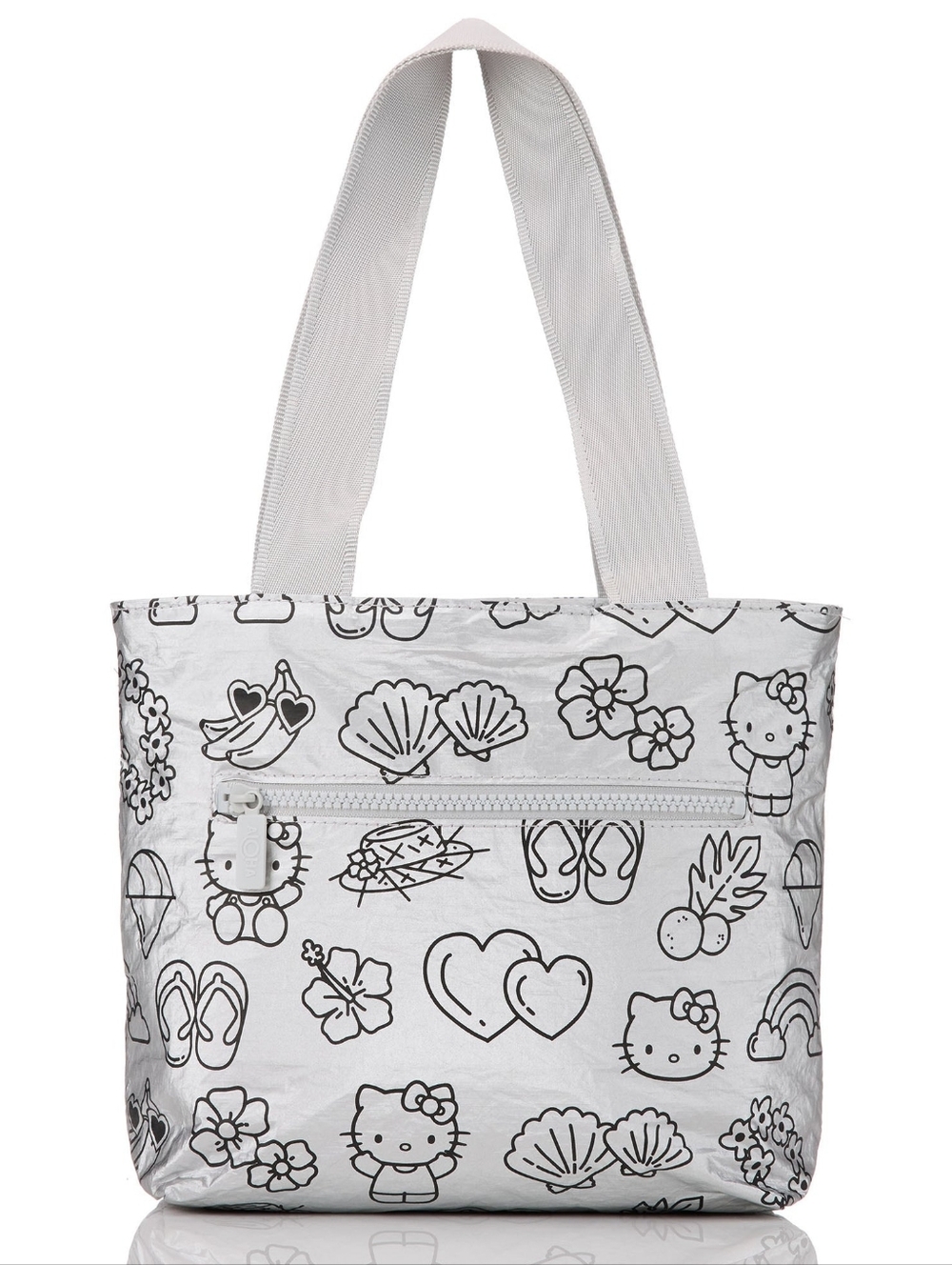 ALOHA Collection x Hello Kitty Mini Tripper in Aloha Icons Black on Silver (NWT) - Picture 2 of 4